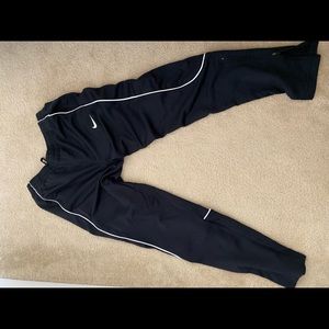 Nike Slim Fit Black Soccer Sweatpants- SIZE:MENS M in great condition